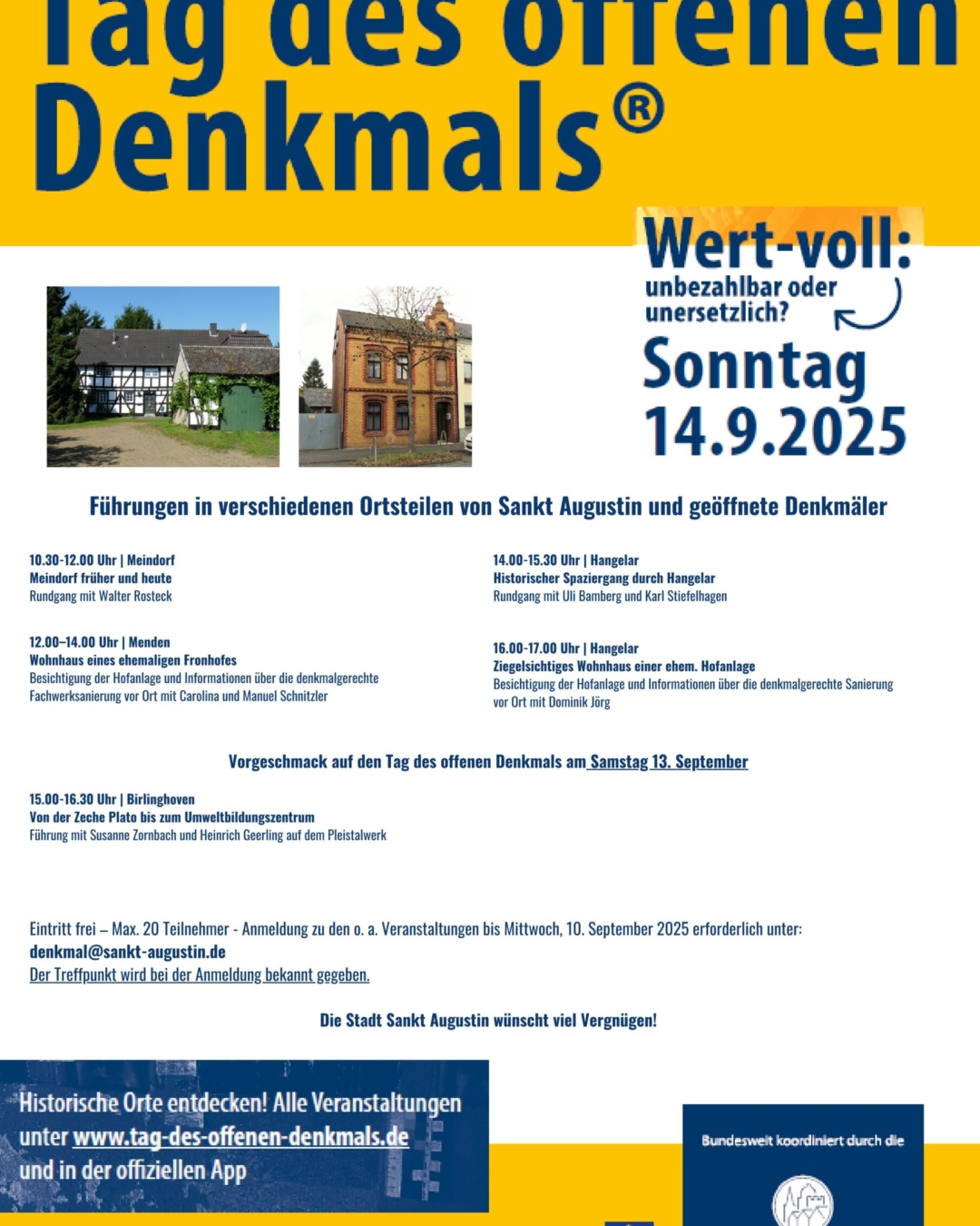 Tag des Offenen Denkmals